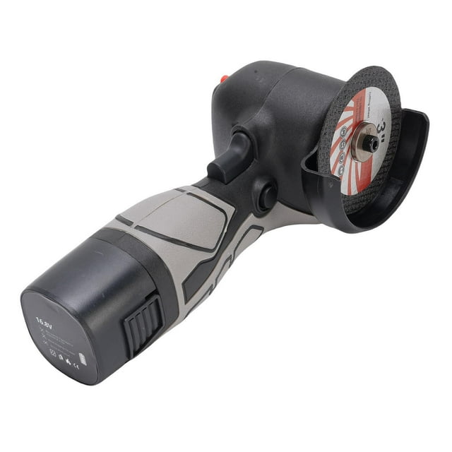 Cordless Brushed Angle Grinder Kit High Speed Cutting Tool for Metal Wood Grinding