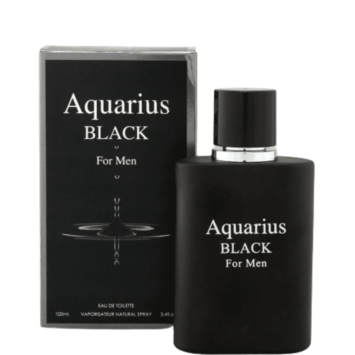 Aquarius Black for Men, Men's Cologne 3.4 fl oz Eau de Toilette Spray