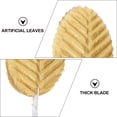 thumbnail image 3 of ORDDIART 200Pcs Golden Satin Leaves for Crafting and Home Decoration, 3 of 7