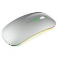 thumbnail image 3 of Gaming Mouse 2.4G Rechargeable USB LED Colorful Light M40 Black Silver Office, 3 of 7