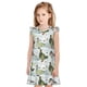 thumbnail image 1 of Fotbe Mallard Ducks Wild Birds Vestido de Dormir para Niñas de 3 a 10 Años, Mangas Cortas, Estilo Princesa, Pijama Camisón con Mangas Voladas-Large, 1 of 6