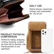thumbnail image 4 of Monedero para teléfono móvil para mujer, pequeño bolso cruzado de piel sintética con ranuras para tarjetas y cierre de cremallera múltiple, 4 of 5