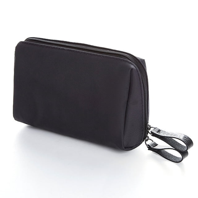 Bolso pequeño del maquillaje impermeable portátil del viaje, hecho del nilón, tela compuesta del PVC