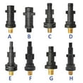 thumbnail image 1 of 1pc Pressure Washer Adapter Foam Nozzle Adapter Generator Pressure Washer Adapter Quick Connect Kit Adapter Car Washing power washer Accessories C, 1 of 5