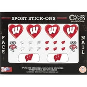 Color Club Sport Stick-Ons, Wisconsin, 20 pc