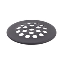 SUPPLYGIANT Drain Strainer for Tub and Shower with Screw, Universal Fit, Matte Black Finish
