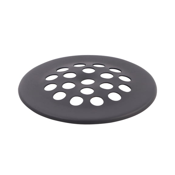 SUPPLYGIANT Drain Strainer for Tub and Shower with Screw, Universal Fit, Matte Black Finish