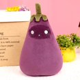 thumbnail image 4 of Juguete De Berenjena Relleno, Juguete De Peluche Suave, Verduras, Almohada, Regalos Para Niños Eigraketly FN006806-03, 4 of 5