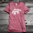 thumbnail image 2 of Thread Tank Auntie Bear Women's Fashion Relaxed Crewneck T-Shirt Tee Heather Rouge X-Large, 2 of 5