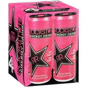 Rockstar Perfect Berry Energy Drinks, 12 fl oz, 4 Pack Cans