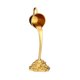 thumbnail image 4 of Taza de café flotante, escultura de taza, figura de escritorio, regalo moderno, moneda derramada Dorado, 4 of 9