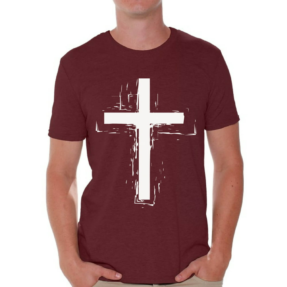Awkward Styles - Awkward Styles Cross T Shirt for Men Christian Mens ...