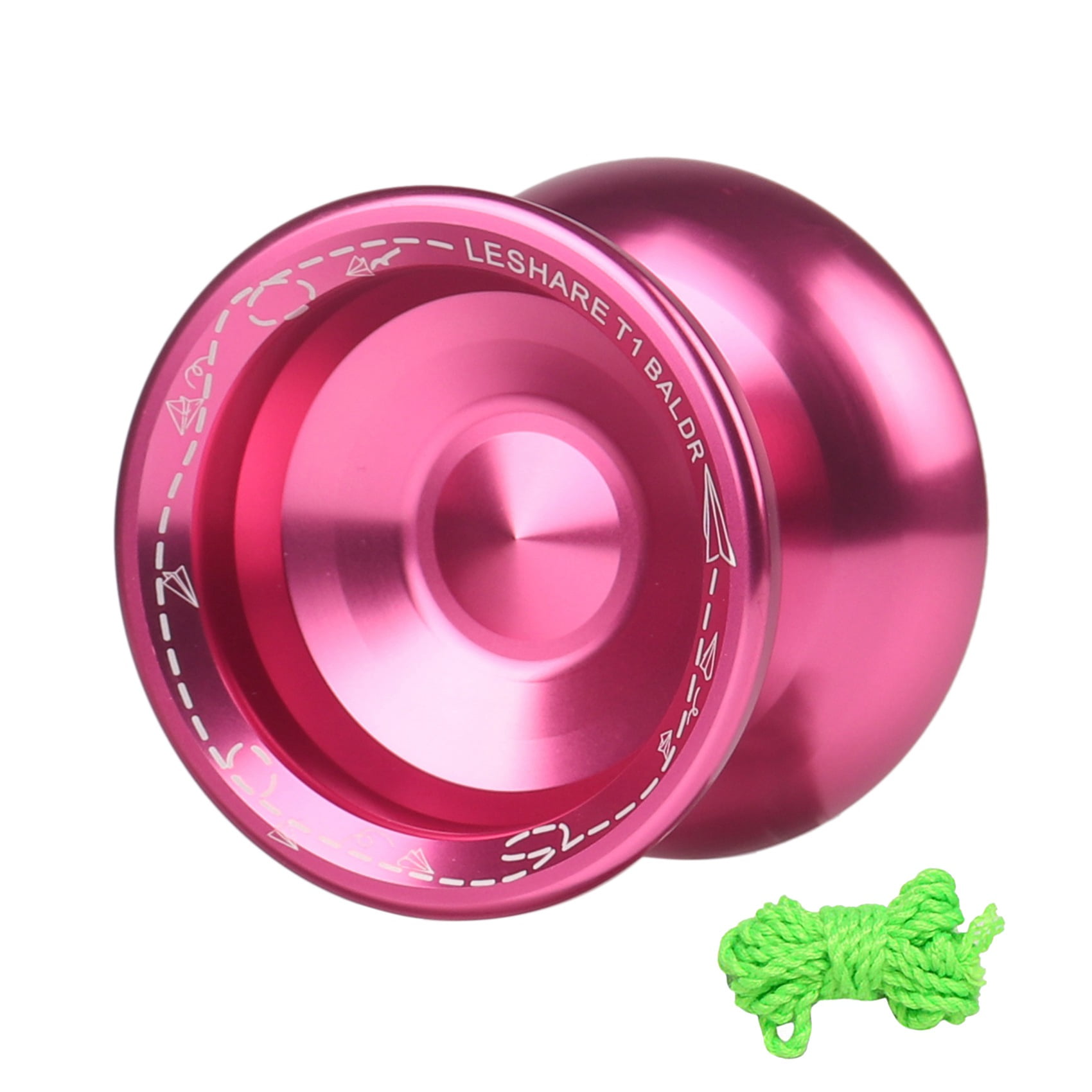 Yoyo Yoyo Competitive Yo-Yo,Alloy for Practise Strings,Pink - Walmart.com