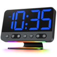thumbnail image 1 of Reloj Odokee con alarma digital, 2 pulgadas, números grandes, 5 sonidos, 1 of 8
