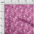 thumbnail image 2 of oneOone Polyester Spandex Magenta Fabric Kids Floral Craft Projects Decor Fabric Printed By The Yard 56 Inch Wide, 2 of 4