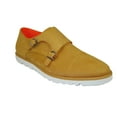 thumbnail image 2 of Men Tayno Dressy Casual Soft Suede Comfortable Double Buckle #Freshman Yellow, 2 of 9