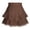 *Brown, variant on VBVC Women's Tiered Ruffle Mini Skort,Ladies High Waist Flowy Skirt Shorts,Summer Beach Vacation Skirt For Women,Brown,S-XL