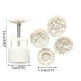 thumbnail image 5 of Gieenan Cookie Cutter Moon Cake Mould with Stamps Mid Autumn Festival DIY Decoration Mid Autumn Festival Thickness Adjustable, 5 of 7