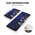 thumbnail image 2 of Sikiie Christmas Night Kitchen Mat 2 PCS Cushioned Kitchen Rug, Waterproof Non-Slip Kitchen Mats for Kitchen, Floor Home, Sink, Laundry, 2 of 6