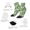 thumbnail image 5 of Pofeuu Christmas Donuts Print 30cm Socks, Adult Running Hiking Socks for Youth and Adult, 5 of 7