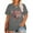 E-Gray, variant on XCHQRTI Heart LOVE Shirt for Women Plus Size Graphic Tee Short Sleeve Casual Shirt