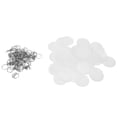 thumbnail image 1 of Llavero acrílico Portátil Ligero en Blanco Fyydes Con Cadena Para Decoraciones Colgantes, 1 of 5