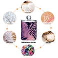 thumbnail image 4 of Leopard Butterflies Shining Jungle Translucent Plastic Cans Storage Canisters with Lid Set of 4, 4 of 7