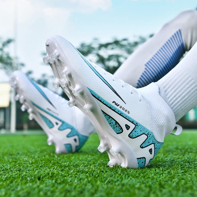 Zapatos de fútbol femenino para hombres césped tacos de fútbol alto top zapatos de fútbol zapatillas