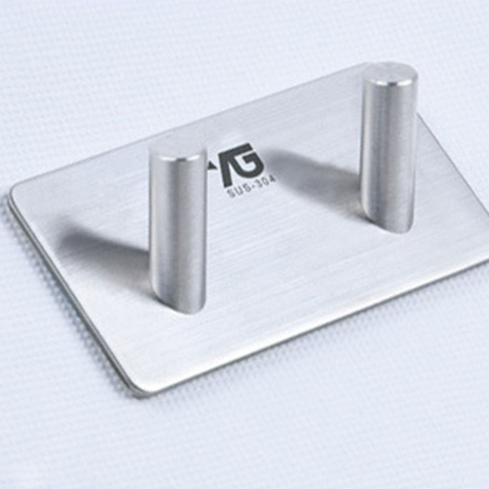 Simple Stainless Steel Strong Nontrace Free Nail Hooks for Home Use