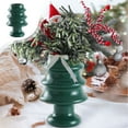 thumbnail image 2 of JeashCHAT Christmas Ceramic Flower Vase, Xmas Tree Shaped Vase, Small Vase for Flowers, Christmas Decorations Table Centerpiece Home Indoor Desk Decor, 2 of 6