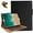 Black, variant on iPad 9th Generation Case, iPad 10.2 Case 2021 with Pencil Holder - Multi-Angle Stand, Hand Strap, Auto Sleep/Wake for iPad 9th Generation, iPad 10.2 inch 2021