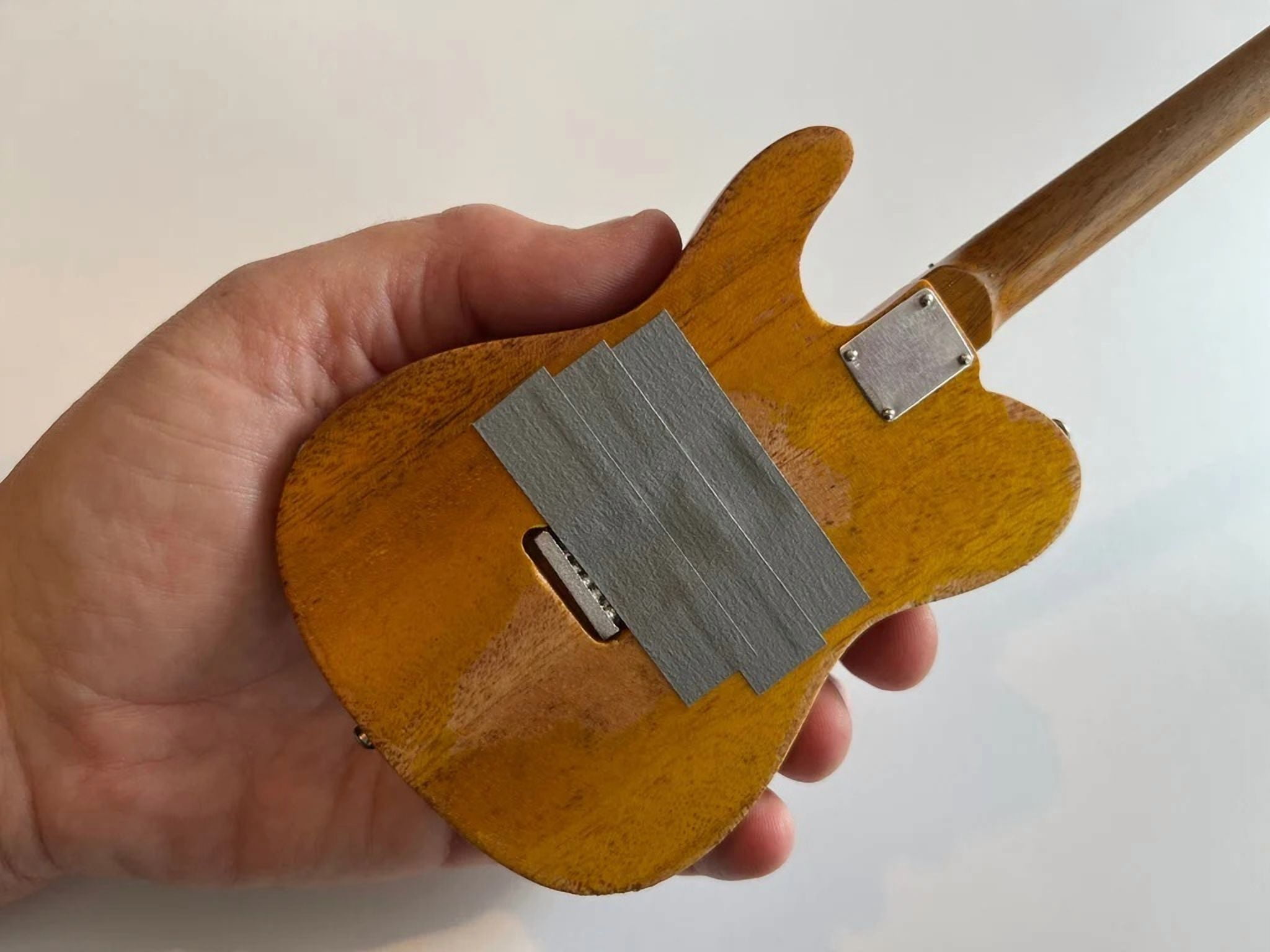 Terry Kath Tribute Fender Telecaster 10 Inch Miniature Guitar Replica