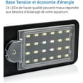 thumbnail image 3 of Lámpara LED ultrapequeña para acuarios pequeños, mini luces de clip para acuarios, con 24 LED blancos, para acuarios de 30-40 cm, 10w (negro) oso de fresa Hogar, 3 of 5