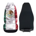 thumbnail image 6 of XYZCANDO Mexican Flag Car Seat Covers 2 Pack Protector Car Front Seat Covers Car Interior car Front Seats, Lightweight Non-Slip SUV Van, 6 of 9