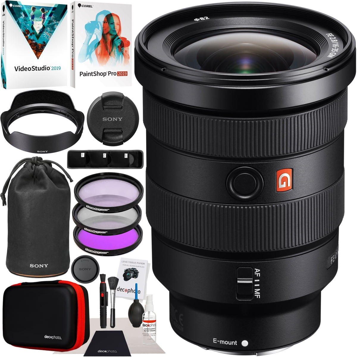 Sony FE 16-35mm F2.8 GM G Master Full-frame Lens Wide Angle Zoom for E