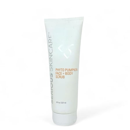 Serious Skincare Phyto Pumpkin Face   Body Scrub 8 oz Exfoliating Skin Polish