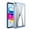 Blue, variant on Dteck Transparent Case for iPad Air 11 inch 2024,iPad Air 11 inch 2025 Shockproof Slim Anti-Scratch Case TPU Flexible Frame Clear Hard Acrylic Back Cover for iPad Air 11-in. M2/M3,Transparent