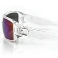 thumbnail image 3 of Bobster Paragon Sunglasses Clear Frame w/Blue Mirror Lens, 3 of 3