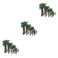 thumbnail image 4 of Naiovety 15pcs Mix Size Layout Model Train HO Palm Trees Scale N O Scenery Layout Z Type1 NO1, 4 of 6