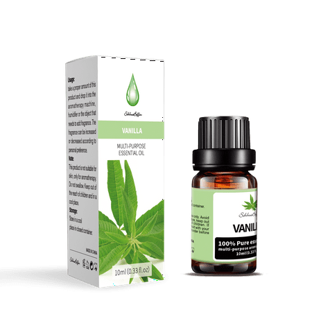 TASHHAR Essential Oils 2-Pack 100% Pure and Natural Fragrances Oil Therapeutic Grade Aromatherapy for Diffusers, Candle Making, Humidifiers - Vanilla (10mL)