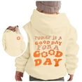 thumbnail image 4 of Tiijoy Toddler Girl's Hoodie Letter Print Cute Long Sleeve Hooded Sweatshirt, Sizes 2-3T, 4 of 4