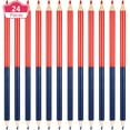 thumbnail image 1 of Crayons à Carreaux Rouges et Bleus, Crayons Effaçables, 1 of 4