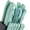 thumbnail image 6 of Oster Steffen 14 Piece Stainless Steel Cutlery Set with Storage Block in Blue, 6 of 8