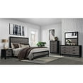 thumbnail image 3 of Global Furniture USA Lisbon Engineered Wood Twin Bed in Dark Gray/Black, 3 of 6