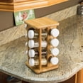 thumbnail image 3 of Home Basics SR44617 Bamboo Spice Rack - 16 Pieces, 3 of 7