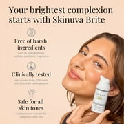 Skinuva Brite - Dark Spot Serum - Non-Hydroquinone Formula - Suitable for All Skin Types (2 pack)