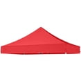 thumbnail image 1 of Red Outdoor Foldable Tent Canopy Top Cover For Patio Camping 1Pc, 1 of 6