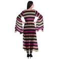 thumbnail image 4 of Moomaya Cardigan Long en Georgette Imprimée pour Femmes, Vêtements de Plage, Cache-Maillot, 4 of 5