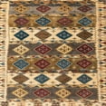 thumbnail image 1 of Ahgly Company Indoor Square Abstract Sangria Brown Oriental Area Rugs, 6' Square, 1 of 6