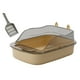 thumbnail image 4 of Caja de arena para gatos, 50x34x18cm, apariencia de dibujos animados, arenero para gatos, orinal para gatitos marrón Yuyangstore Bandeja de arena para gatos, 4 of 8